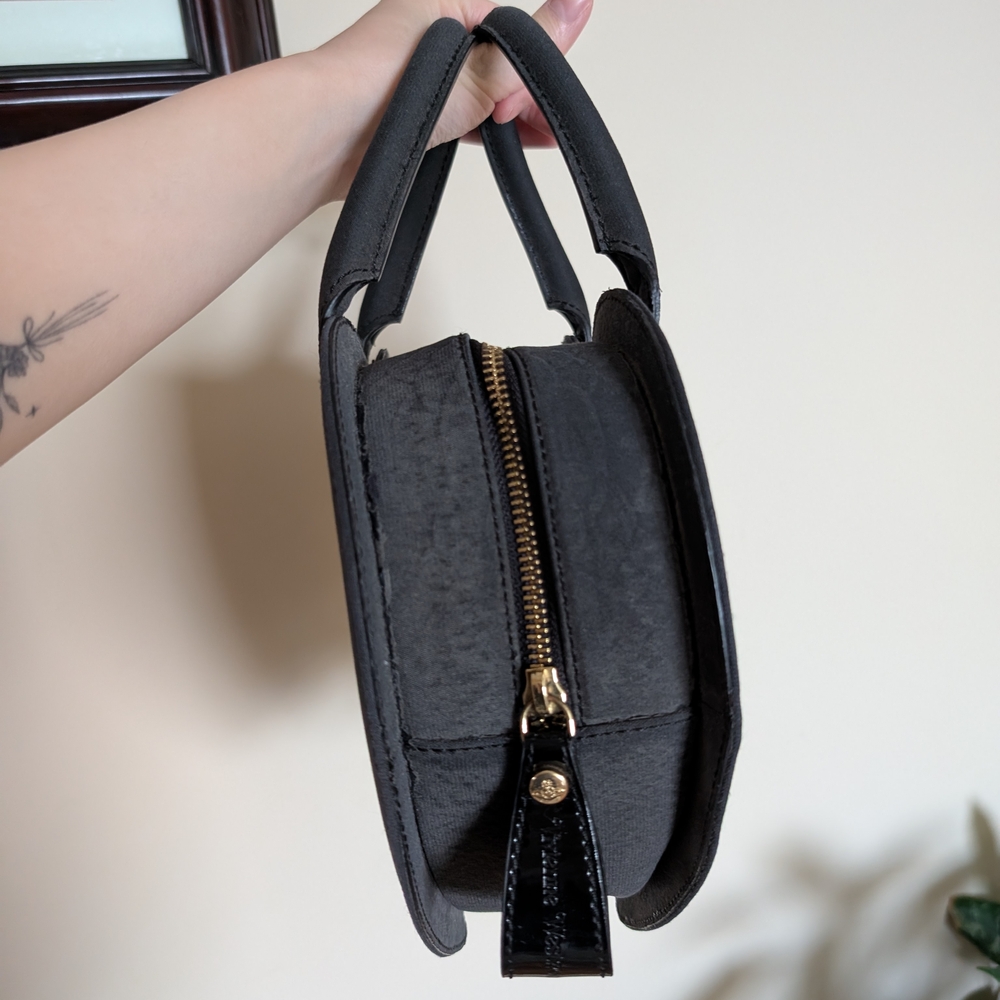 Vivienne Westwood Black Heart Crossbody Bag - Modified Exterior - Picture 11 of 17